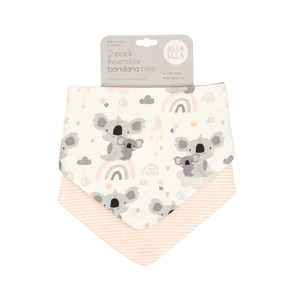 All4Ella - Bandana Bibs / 2 pack