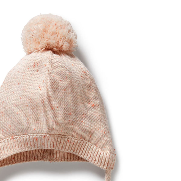 Wilson + Frenchy - Organic Knitted Bonnet / Fairy Floss