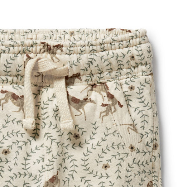 Wilson + Frenchy - Organic Terry Sweat Pant / Trixie Horse