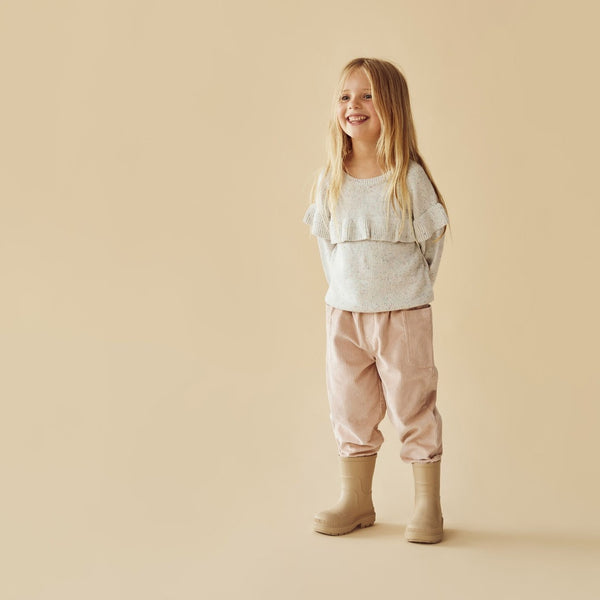 Wilson + Frenchy - Organic Cord Pant / Rose