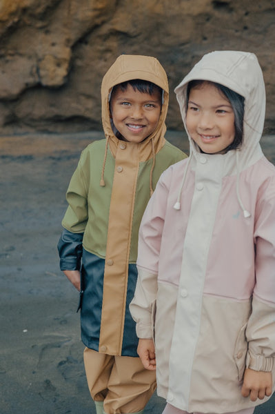 Cry Wolf - Explorer Jacket / Fern Colourblock