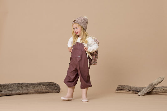 Cry Wolf - Rain Overalls / Mauve