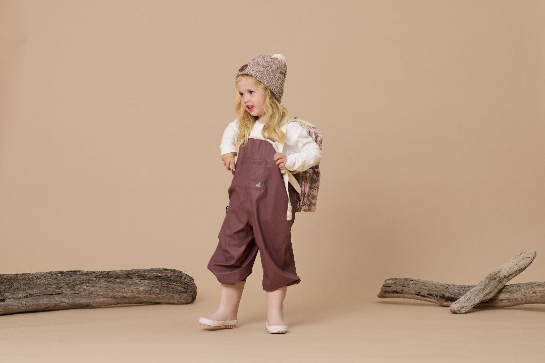 Cry Wolf - Rain Overalls / Mauve
