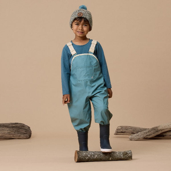 Cry Wolf - Rain Overalls / Stone Blue