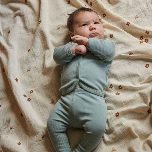 Nature Baby - Bebe Cardigan / Powder Blue
