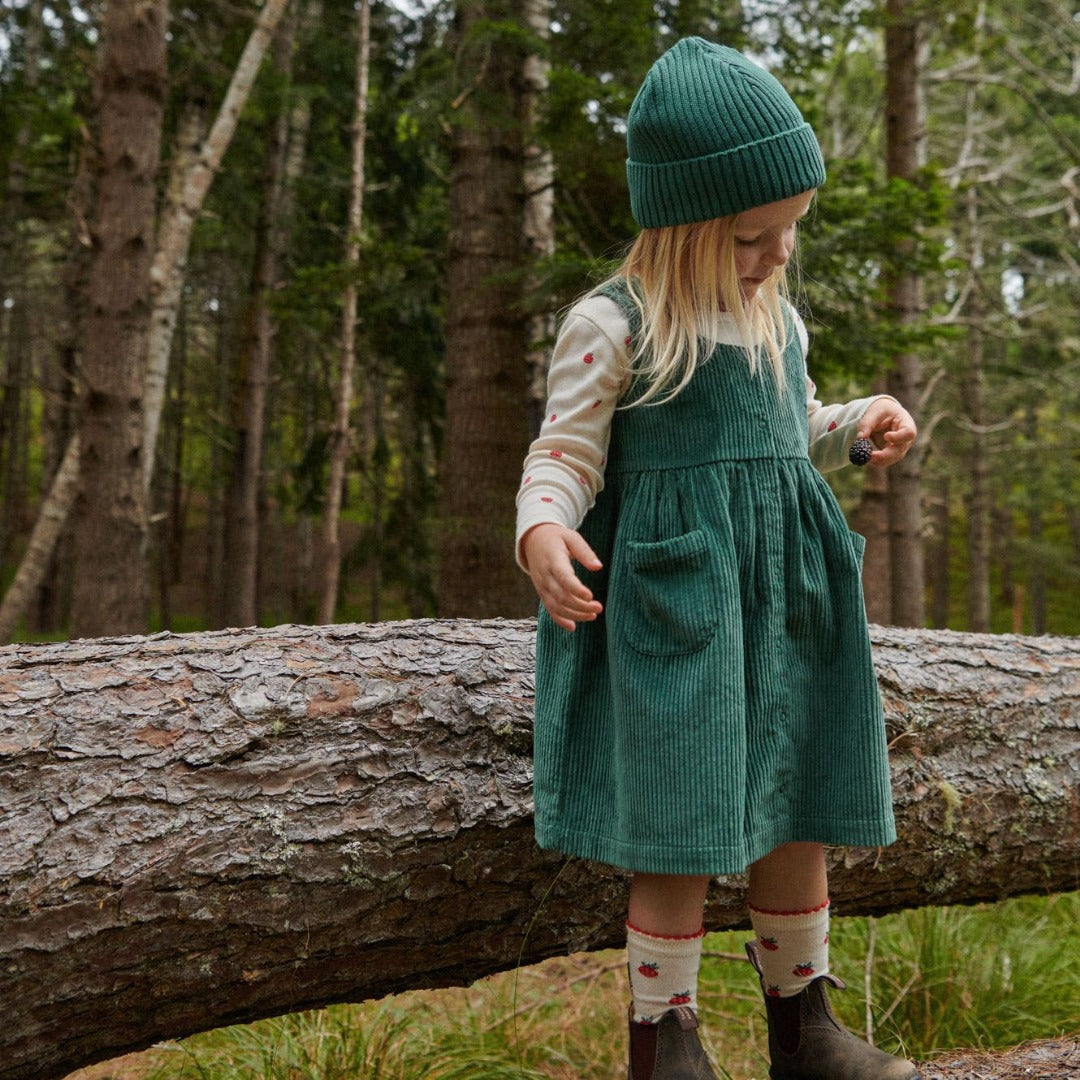 Nature Baby - Amelia Pinafore / Pine