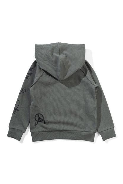 Munster - Icon Patch Hoody / Ocean Green