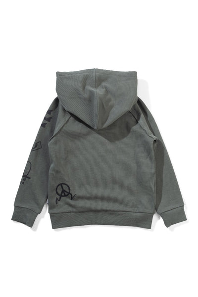 Munster - Icon Patch Hoody / Ocean Green