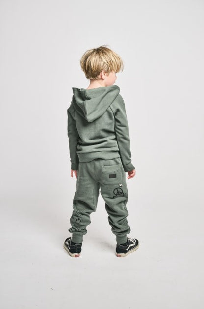 Munster - Icon Patch Hoody / Ocean Green