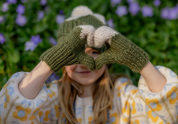 Acorn - Mountain Top Mittens / Khaki