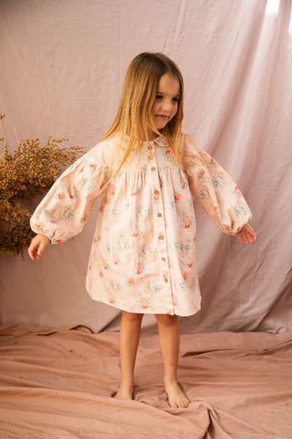 Pearson & Pearson - Stevie Dress / VoVo Pink Country Garden