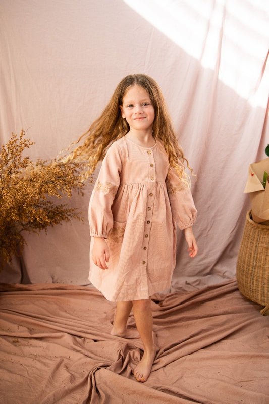 Pearson & Pearson - Emmy Dress / Ash Rose