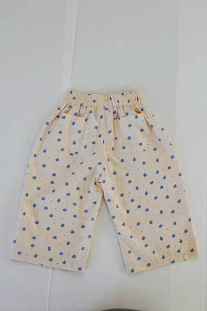 Sunday Siblings - Happy Tomato Pants / Blue