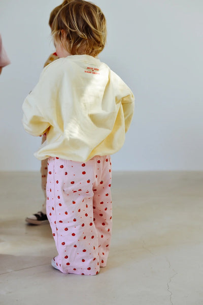 Sunday Siblings - Fruit Loop Pants / Pink