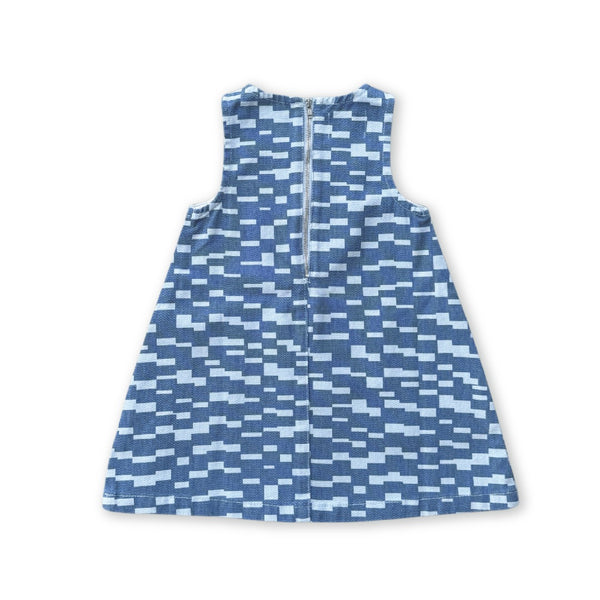 Grown Clothing - Boxes Denim Dress / Boxes