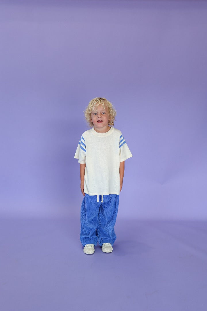 Grown Clothing - Organic Relaxed Cord Pant / Sea