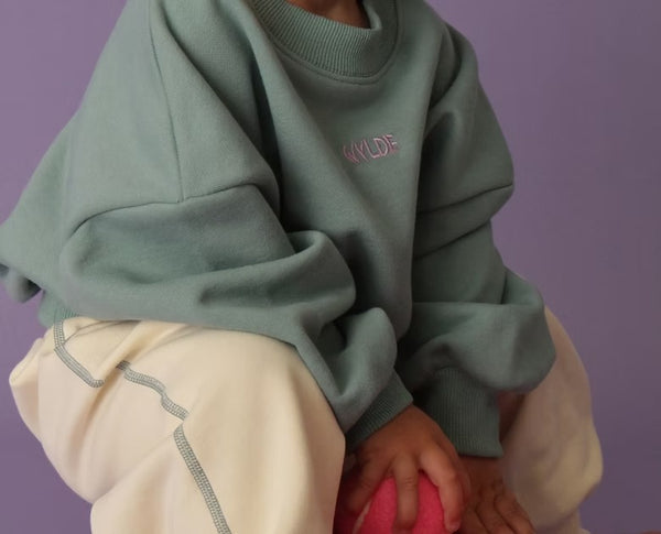 Wylde The Label - Cloud Cruiser Pullover / Sage Green