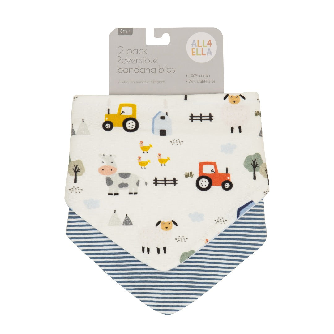 All4Ella - Bandana Bibs / 2 pack