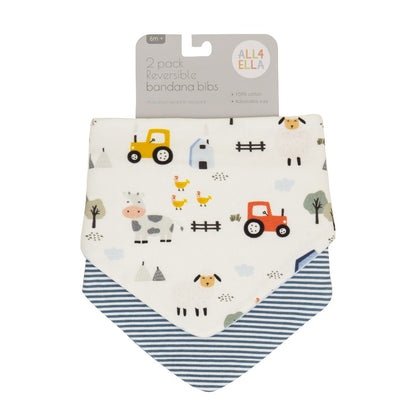 All4Ella - Bandana Bibs / 2 pack