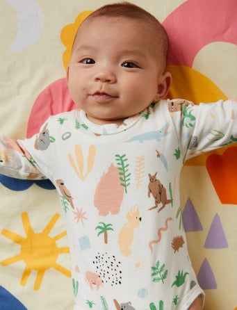 Halcyon Nights - Outback Dreamers Long Sleeve Bodysuit