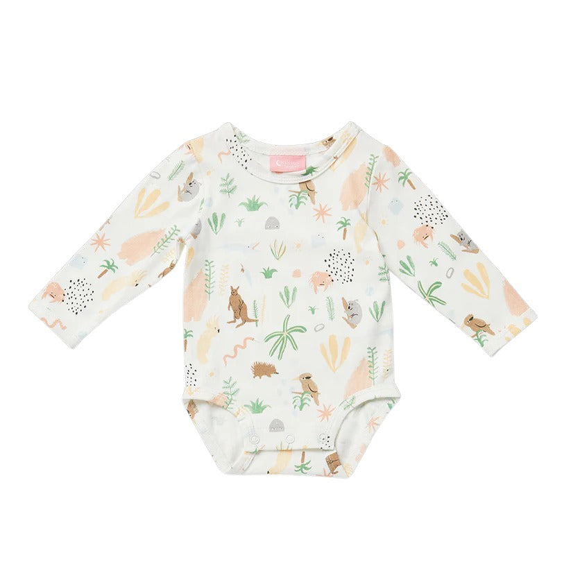 Halcyon Nights - Outback Dreamers Long Sleeve Bodysuit