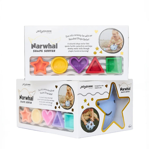 Jellystone - Narwhal Shape Sorter