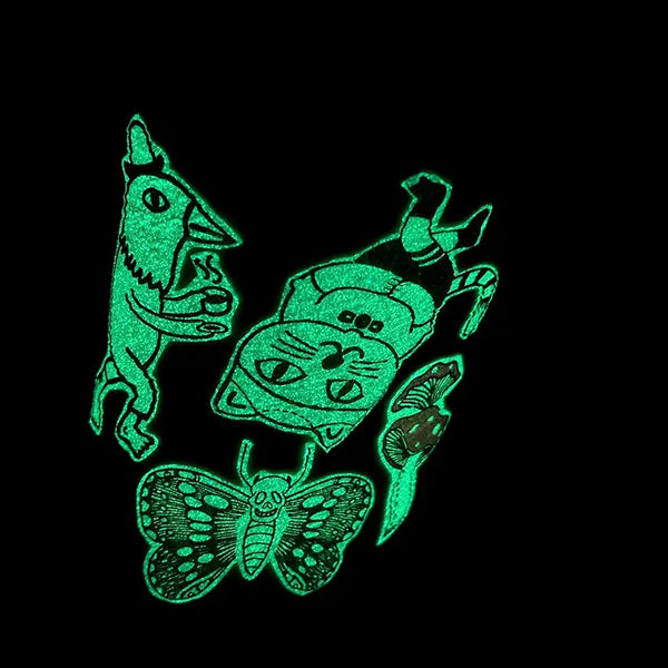Missy Minzy - Glow in the Dark Temporary Tattoos