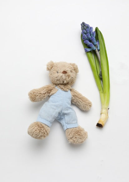 Nana Huchy - Baby Honey Bear - Overalls / Baby Blue