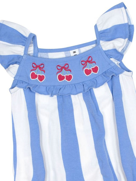 Huxbaby - Seaside Cherry Stripe Playsuit