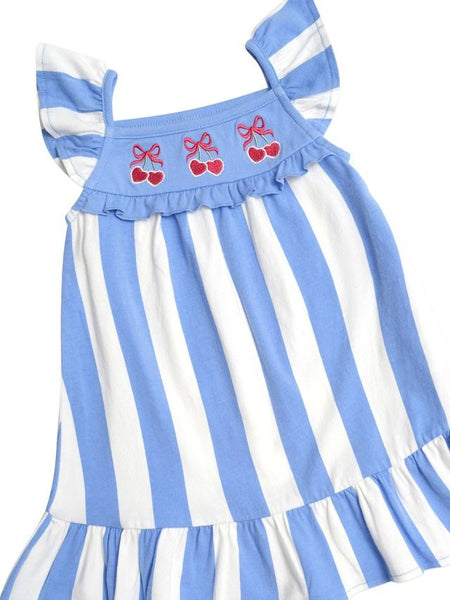 Huxbaby - Seaside Cherry Stripe Dress