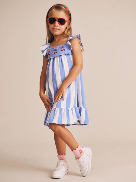 Huxbaby - Seaside Cherry Stripe Dress