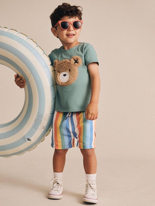 Huxbaby - Beach Stripe Swim Short
