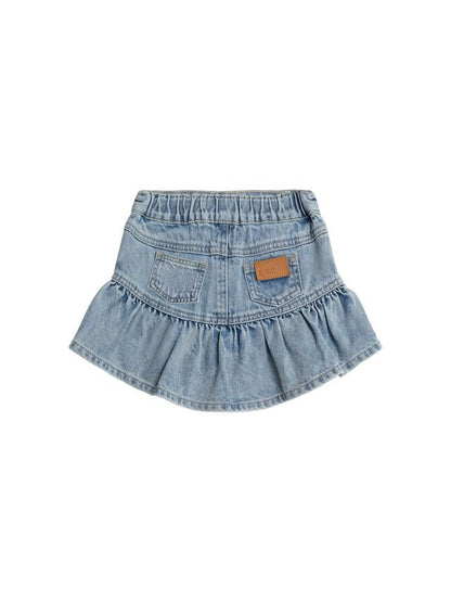 Huxbaby - Dreamy Denim Frilly Skirt