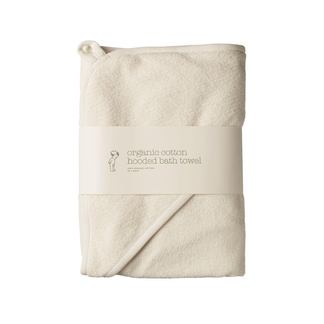 Nature Baby - Organic Cotton Hooded Bath Towel