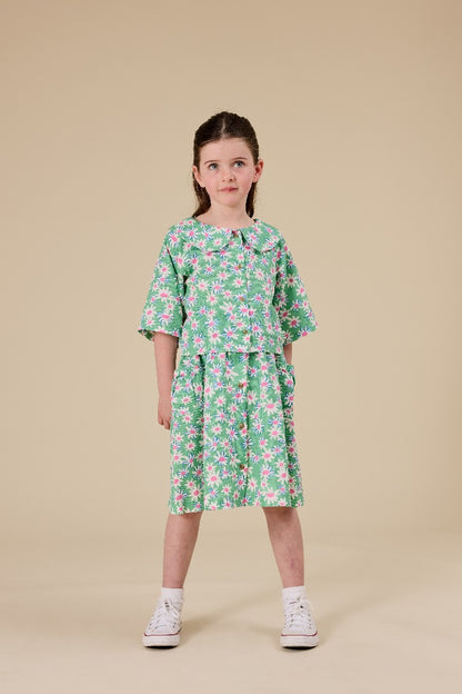 Goldie & Ace - Daisy Patch Presley Pocket Skirt