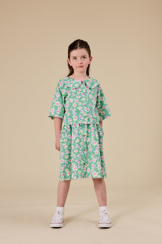 Goldie & Ace - Daisy Patch Presley Pocket Skirt