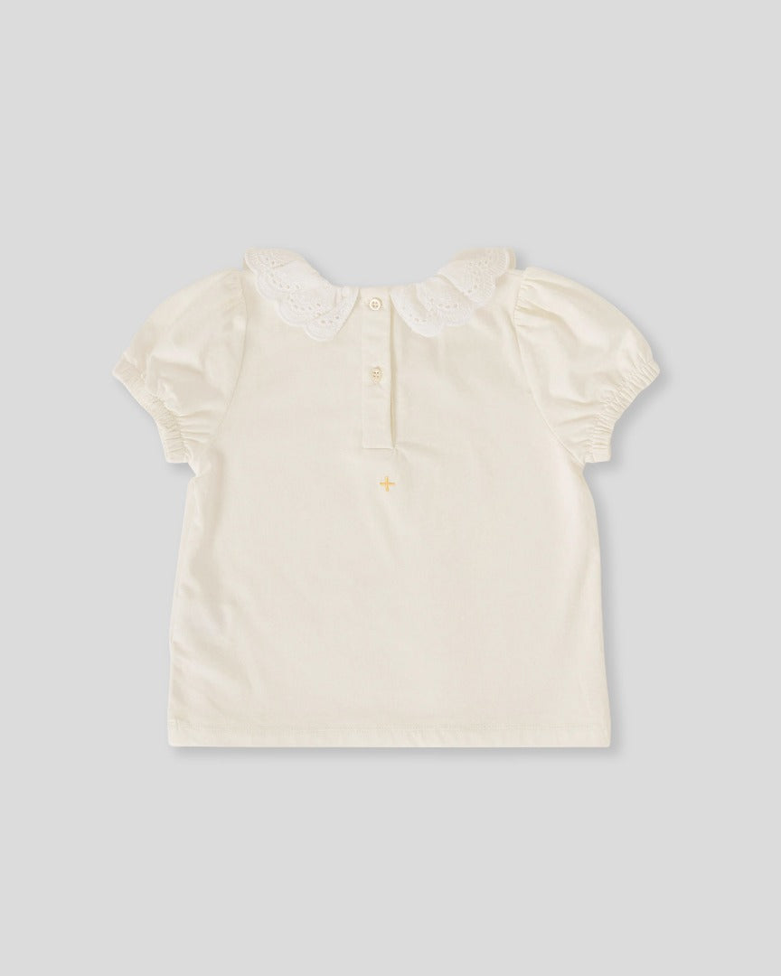Goldie & Ace - Laura Puff Sleeve Collar Top