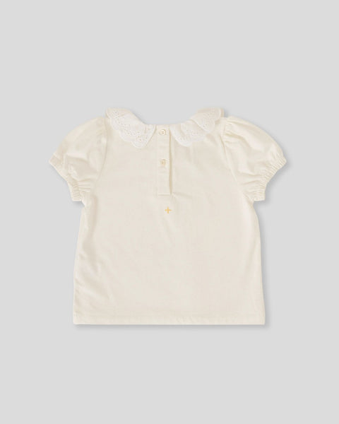 Goldie & Ace - Laura Puff Sleeve Collar Top