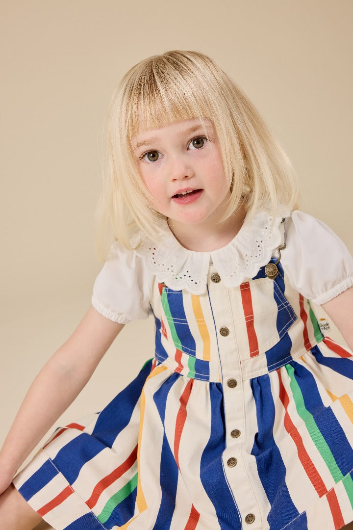 Goldie & Ace - Laura Puff Sleeve Collar Top