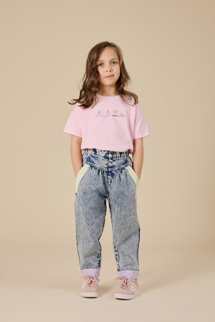 Goldie & Ace - Pastel Pop Nora Denim Pant