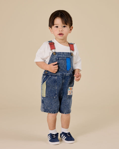 Goldie & Ace - Primary Pop Burton Denim Overalls