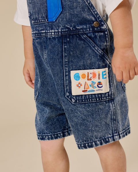Goldie & Ace - Primary Pop Burton Denim Overalls