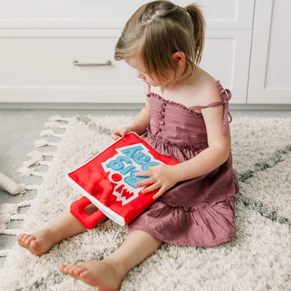 Curious Columbus - Fabric Activity Book - My Big Day