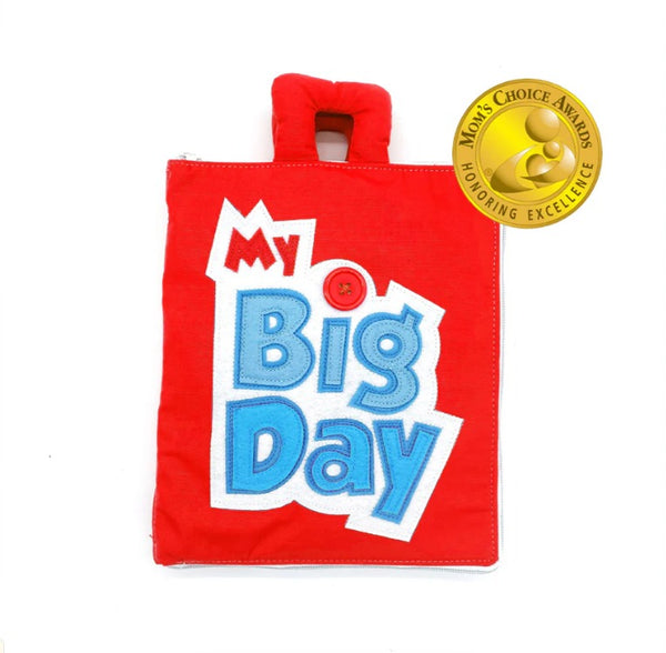 Curious Columbus - Fabric Activity Book - My Big Day
