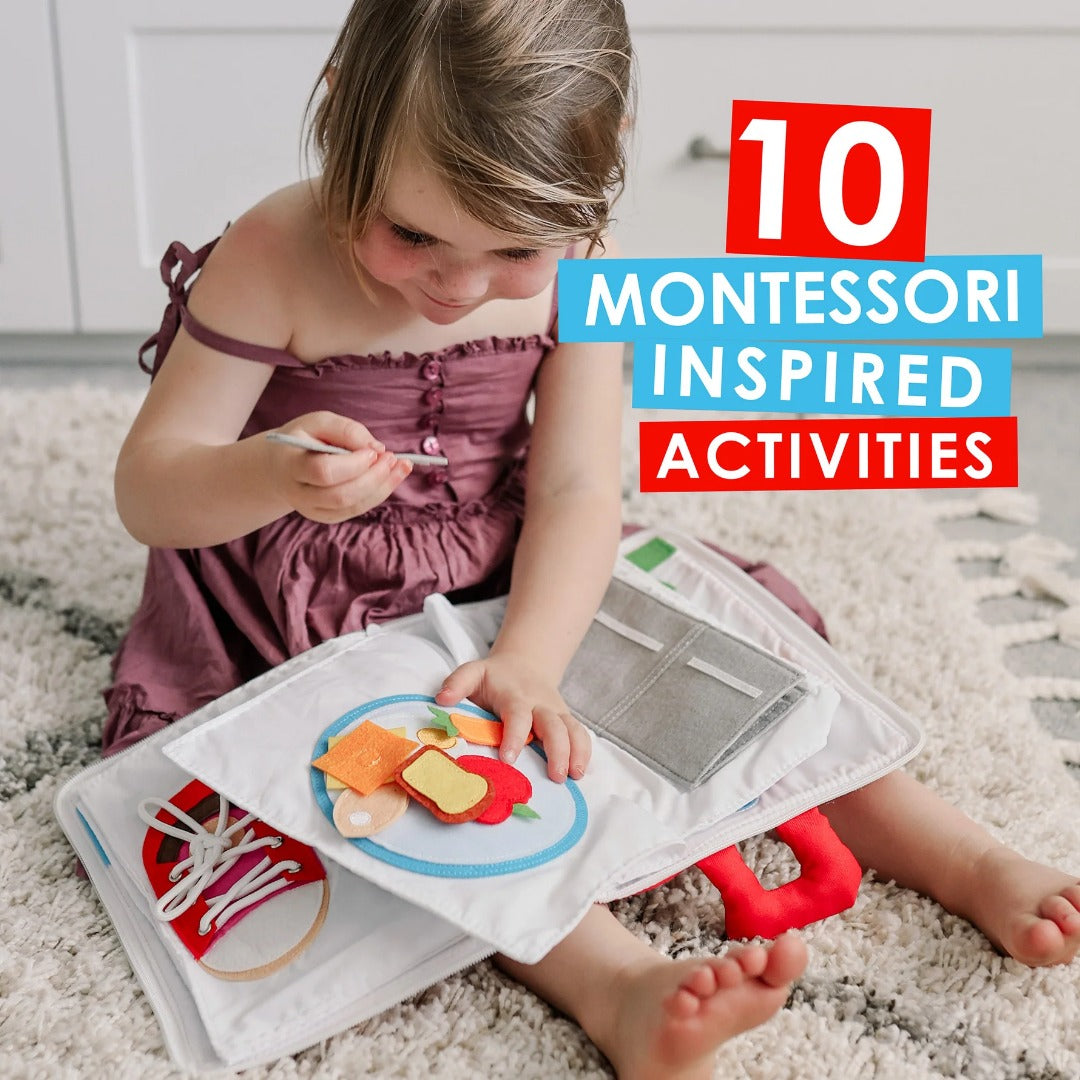 Curious Columbus - Fabric Activity Book - My Big Day