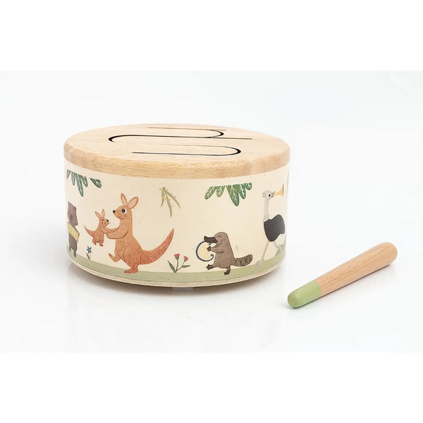 Toyslink - Outback Beats (Wooden Drum with Australian Animals)