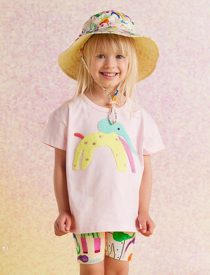 Halcyon Nights - Kids Bike Shorts / Happy Herd