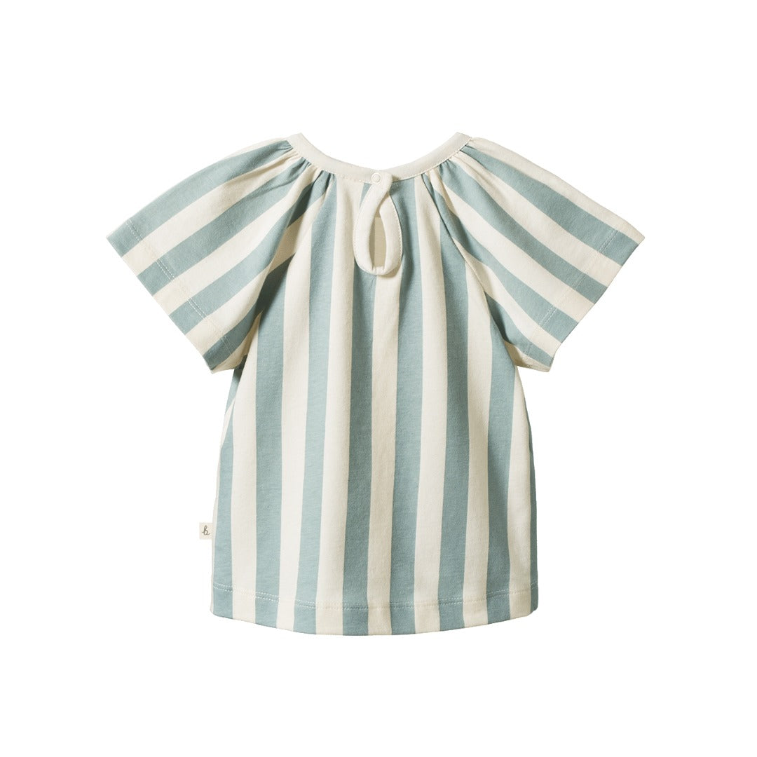 Nature Baby - Faye Tee / Star Dew Stripe