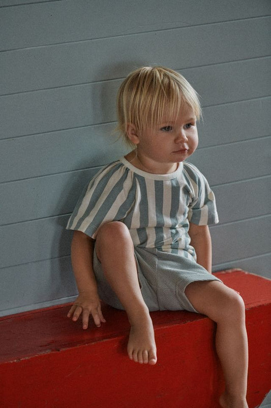 Nature Baby - Faye Tee / Star Dew Stripe