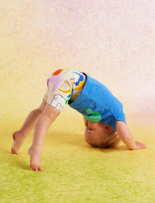 Halcyon Nights - Kids Bike Shorts / Happy Herd